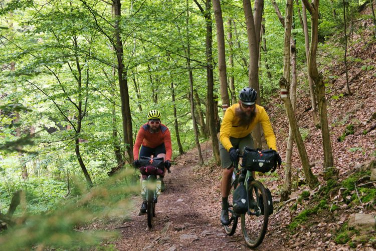 Beautiful roads and trails at the Bohemian Border Bash