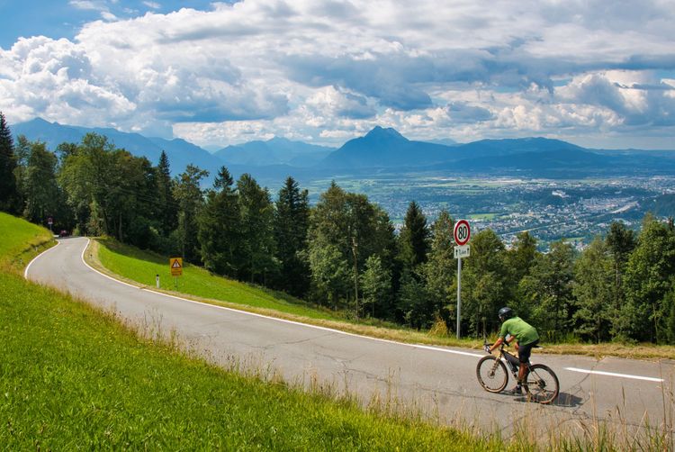 Der Gaisberg ist schon seit jeher ein Paradies für Rennradfahrer und wird jetzt auch von Gravelbikern entdeckt.