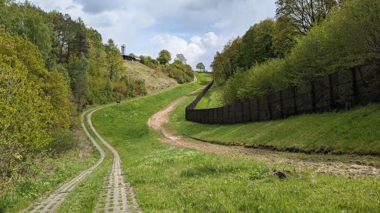 Steile Anstiege: Der Iron Curtain hat auf Topographie keine Rücksicht genommen.