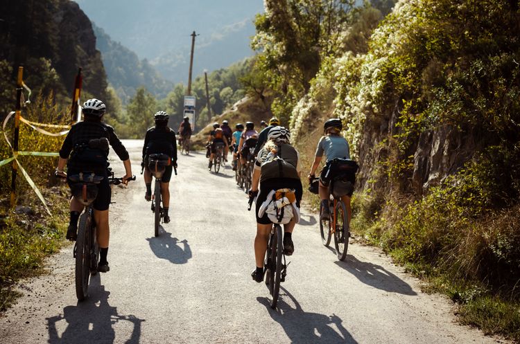Those girls own the road - Women's Torino-Nice Rally - Tom Gibbs