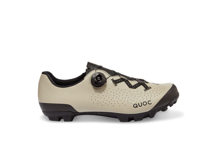 QUOC Escape MTB-Schuhe in Sand Farbe Seitenprofil