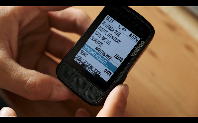 How to sync your komoot routes to wahoo GPS devices gravgrav