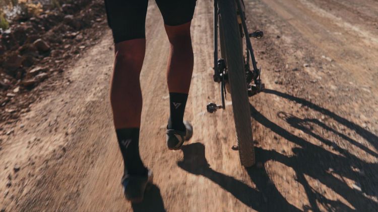 Gravel riding can be surprisingly rough and you might need to get off your bike. Picture by Stephen Rheeder