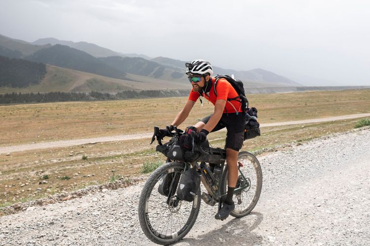 Even after nearly 10 days racing in Kyrgyzstan my feet were happy.