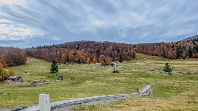 Platak is a small mountain village with a few huts that leads you into the Risnjak National Park.