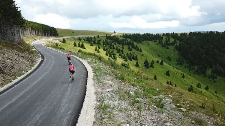 gravel bikepacking route serbia