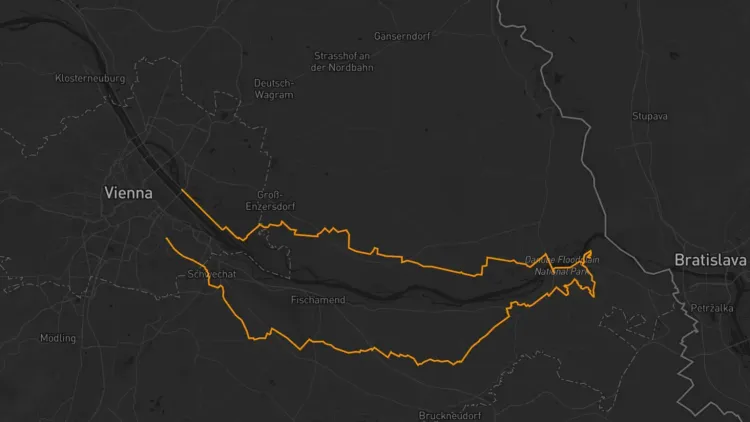 Grevet Nummer 1 auf der Karte.