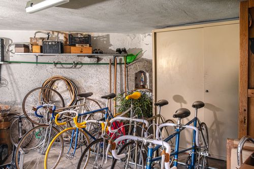 Dario brings vintage bikes back to life in his grandma's garage.