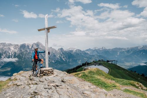 Gravelbiken in Saalbach Hinterglemm Fieberbrunn