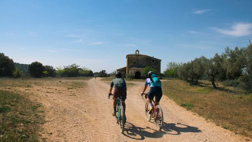 The Aragon Region in Spain is perfect for cycling. Sparcely populated with great gravel roads and pretty historic sights along the way.