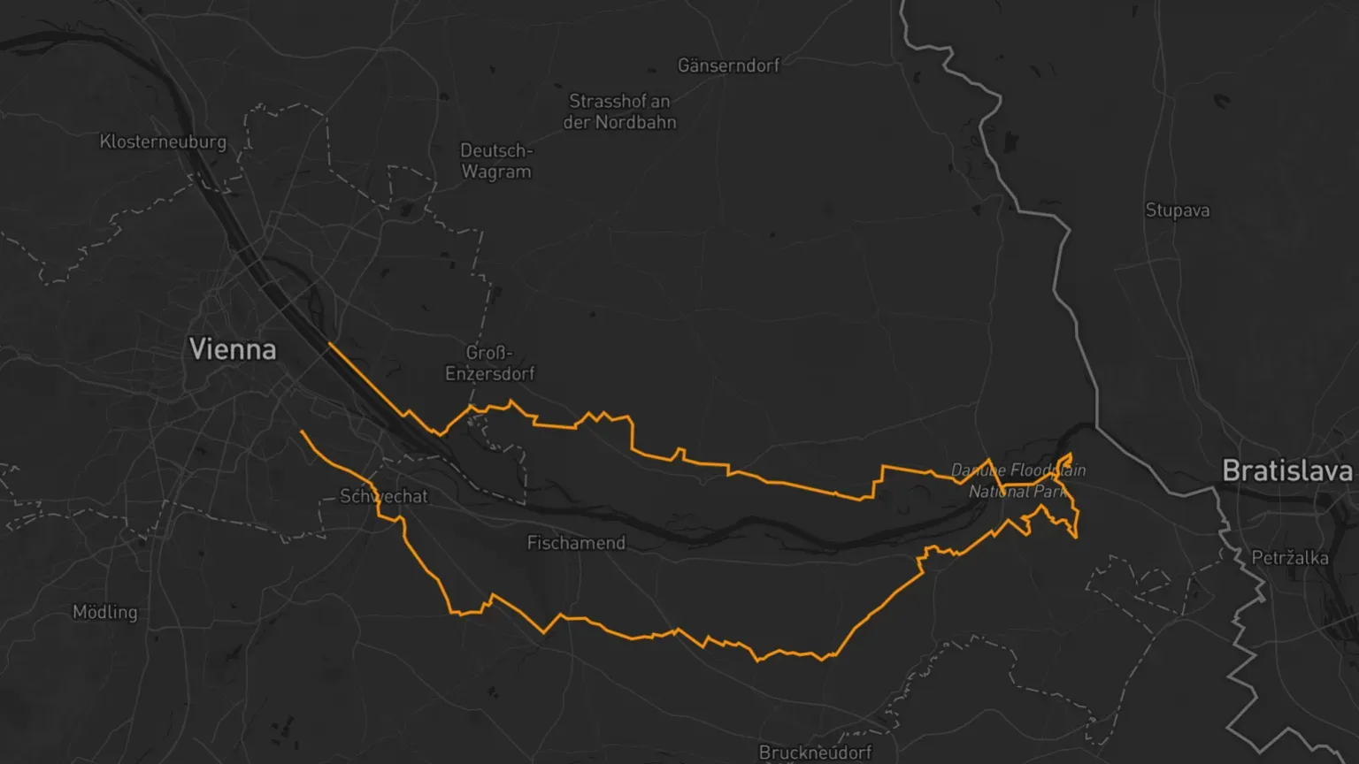 Grevet Nummer 1 auf der Karte.